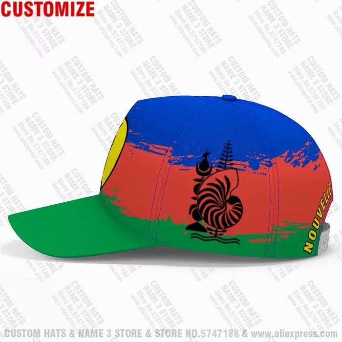 Casquette de baseball personnalisable Nouvelle-Calédonie sport et voyage occasionnels style unique protection solaire ajustement réglable