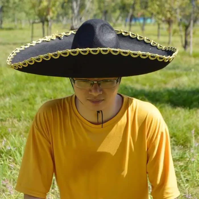 Chapeau Sombrero de Style ethnique pour hommes et femmes