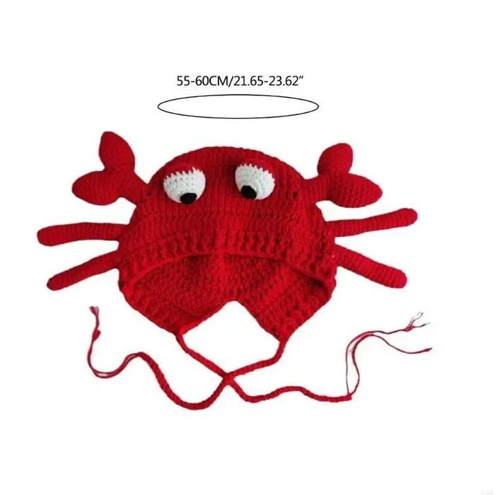 Chapeau crabe pour adolescents