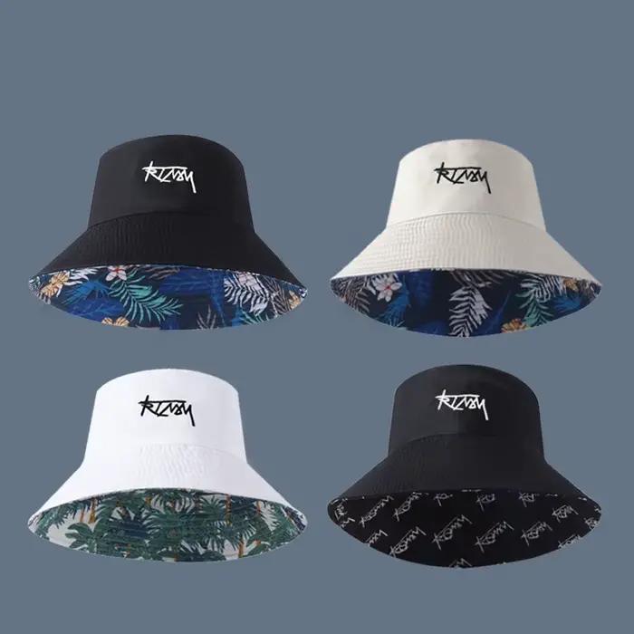 Chapeau de pêcheur à grande tête Double face