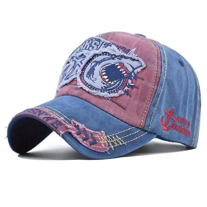 Casquette de Baseball en coton délavé pour hommes et femmes