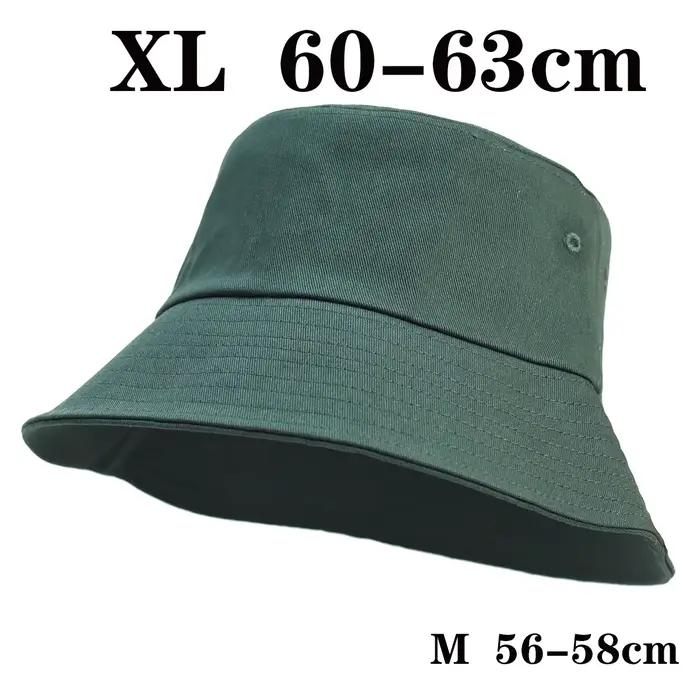 Nouveau grosse tête homme grande taille chapeau de soleil femmes blanc pêcheur