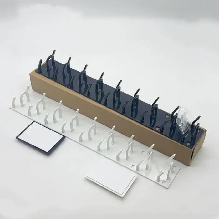Élégant 9 grilles mur chapeau support gain de place pratique