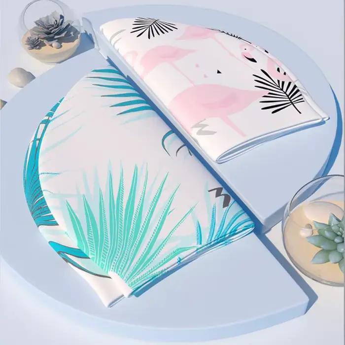 Bonnet de natation en Silicone pour filles