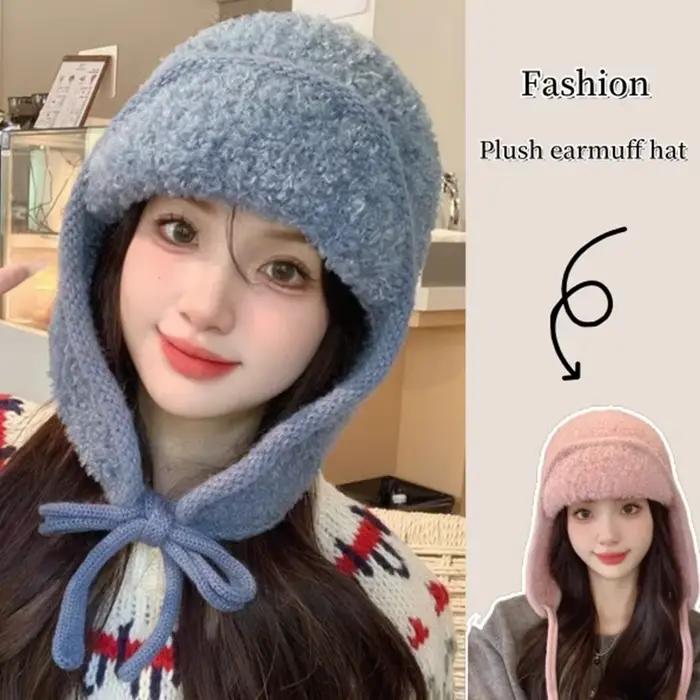 Chapeaux d'hiver en polaire épaisse pour dames