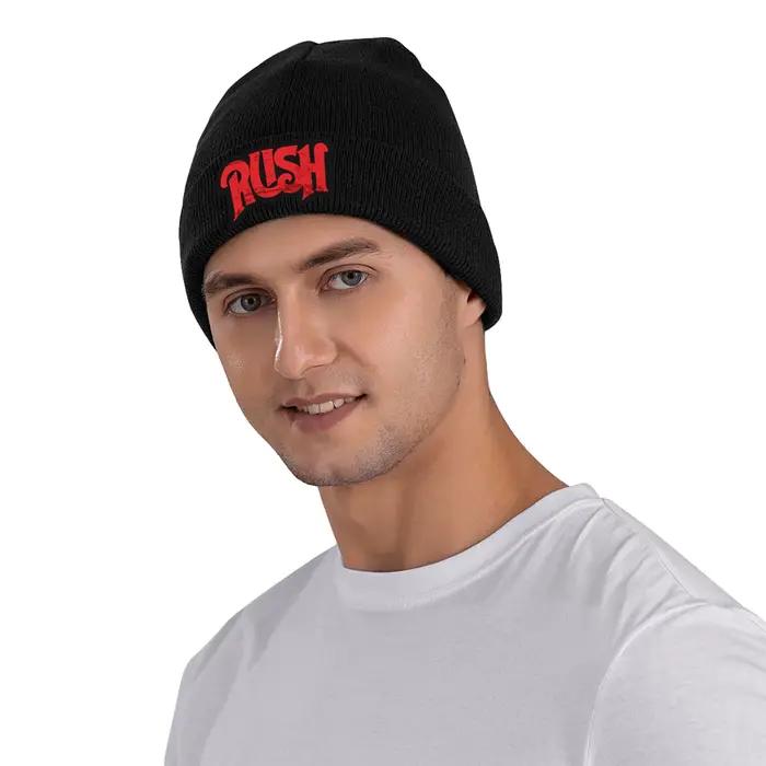 Rush Band tricot chapeau Beanie chapeaux Sport de plein air tête enveloppement hommes femmes Bonnet