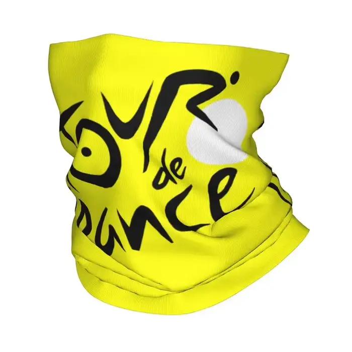 Cache-cou Bandana Tour de France TDF Personnalisé pour la Randonnée