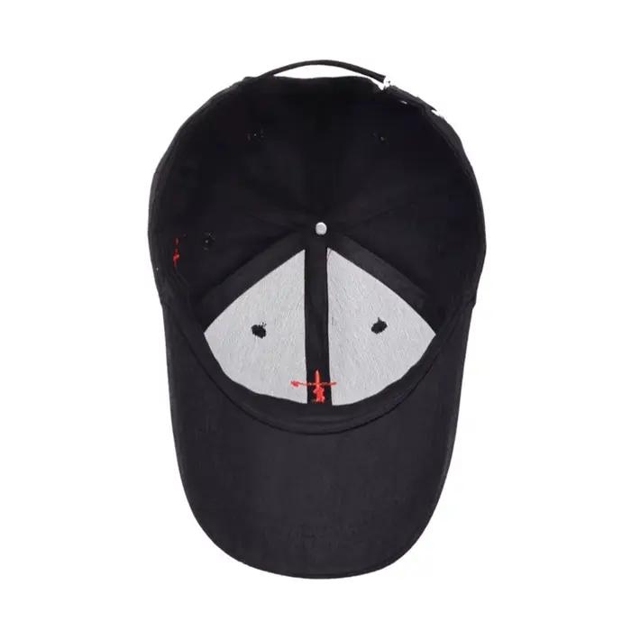 Casquette de baseball unisexe avec broderie croisée anglaise réglable pour homme femme adolescent protection solaire style sport coton polyester extérieur quatre saisons