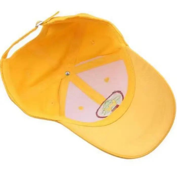 Casquette de baseball Russell l'explorateur de la nature sauvage inspirée du film d'animation jaune brodée pour cosplay protection solaire casquettes gorras