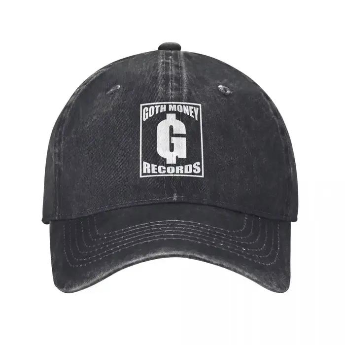 Casquette de baseball GOTH MONEY RECORDS OG ON BLACK unisexe en coton pour hommes et femmes style sport protection solaire réglable pour toutes les saisons occasions décontractées