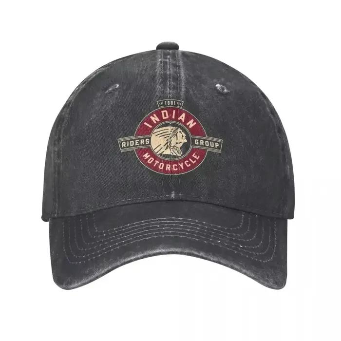 Casquette de baseball indienne Vintage Hurcycles