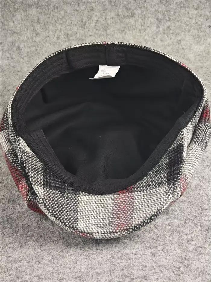 Casquette Newsboy à carreaux pour hommes | Style Baker Boy & Beret