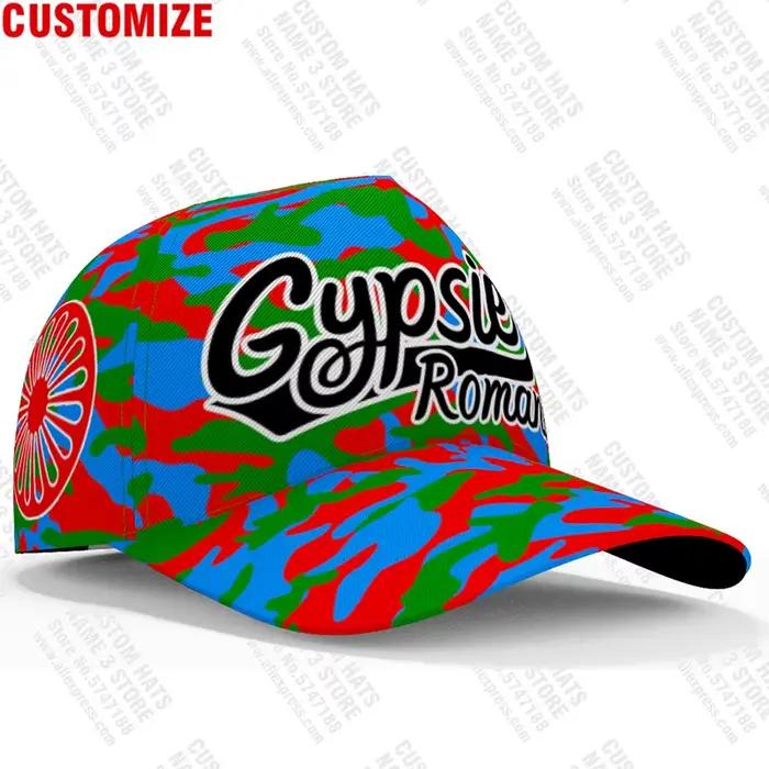 Casquettes de baseball du peuple rom sur mesure avec nom et logo de l'équipe