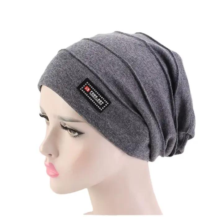 Chapeaux crânes et bonnets en double tissu pour hommes et femmes