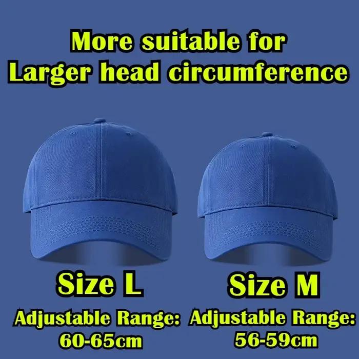 Casquette de Baseball grande taille XXL
