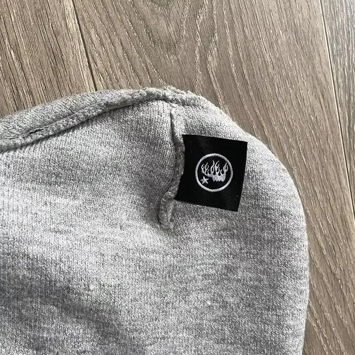 HS logo Sports Flame Beanie tricoté décontracté laine chapeau froid