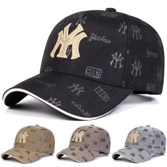 Casquette de Baseball unisexe avec lettres brodées