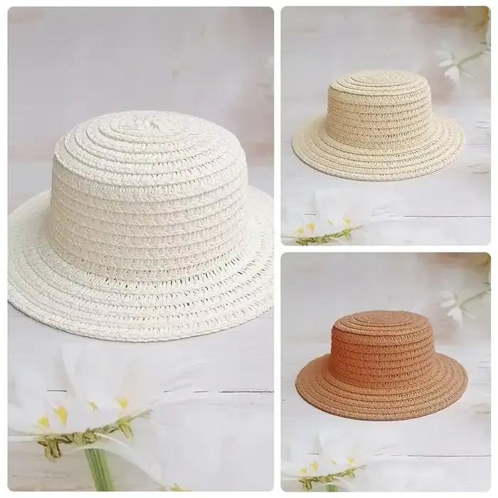 Chapeau de paille tissé