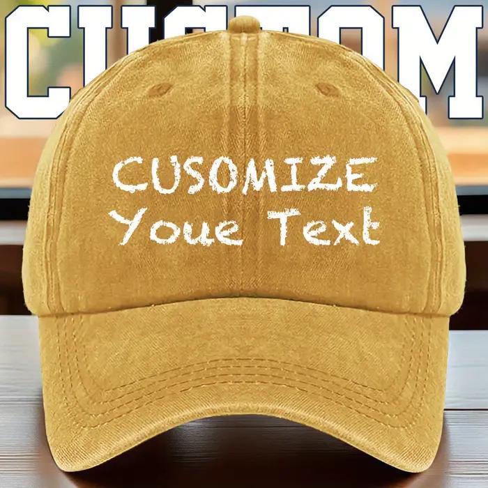 Casquette de baseball personnalisable élégante et stylée pour homme et femme occasions décontractées et spéciales