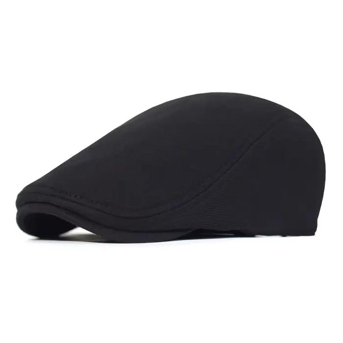 Casquettes de journal en coton pour hommes et femmes