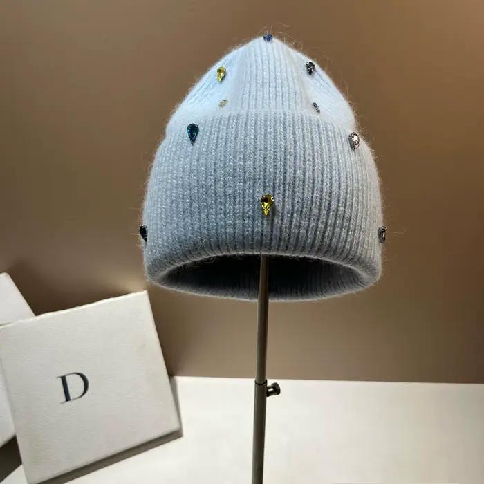 Chapeau d'hiver avec nœud bal inodrill pour hommes et femmes