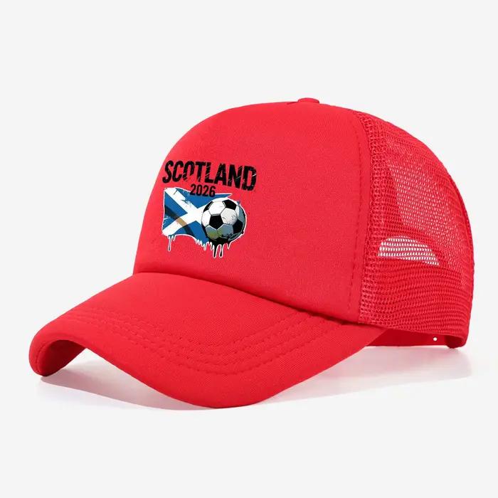 1 casquette de football Écosse 2026 | Respirant et non étouffant