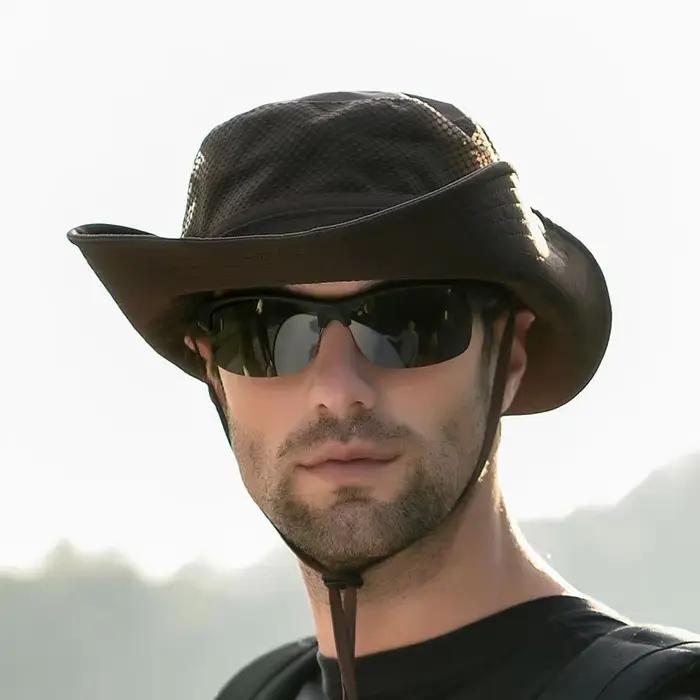 Chapeau de protection solaire d'extérieur pour hommes