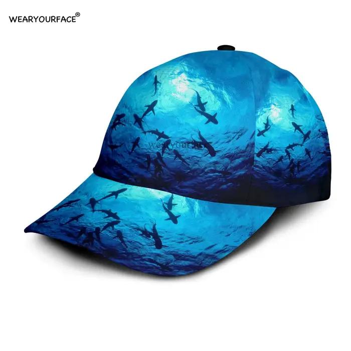 Casquette de baseball unisexe imprimée en 3D, chapeau Snapback, protection solaire, Hip Hop Streetwear, Fishing Hat, vêtements de sauna, extérieur, pare-soleil décontracté, hommes et femmes adultes