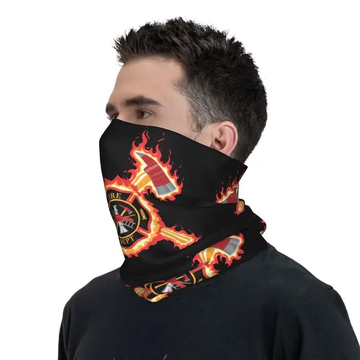 Cache-cou bandana croisé personnalisé pour pompiers