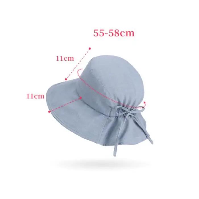 Chapeau de soleil exclusif à large bord pour femme avec nœud