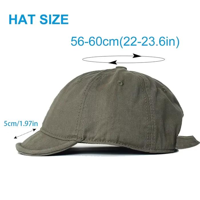 Casquette de Baseball Vintage en coton à bord court pour hommes et femmes