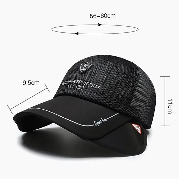Casquette d'été en maille respirante