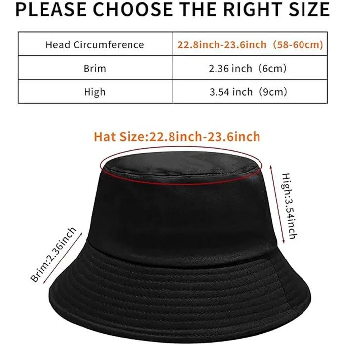 Chapeau Bob Pliable d'Été pour Femme et Homme