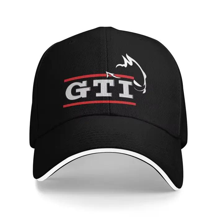 Casquette de baseball unisexe avec impression, chapeau de golf Gti, nouveau