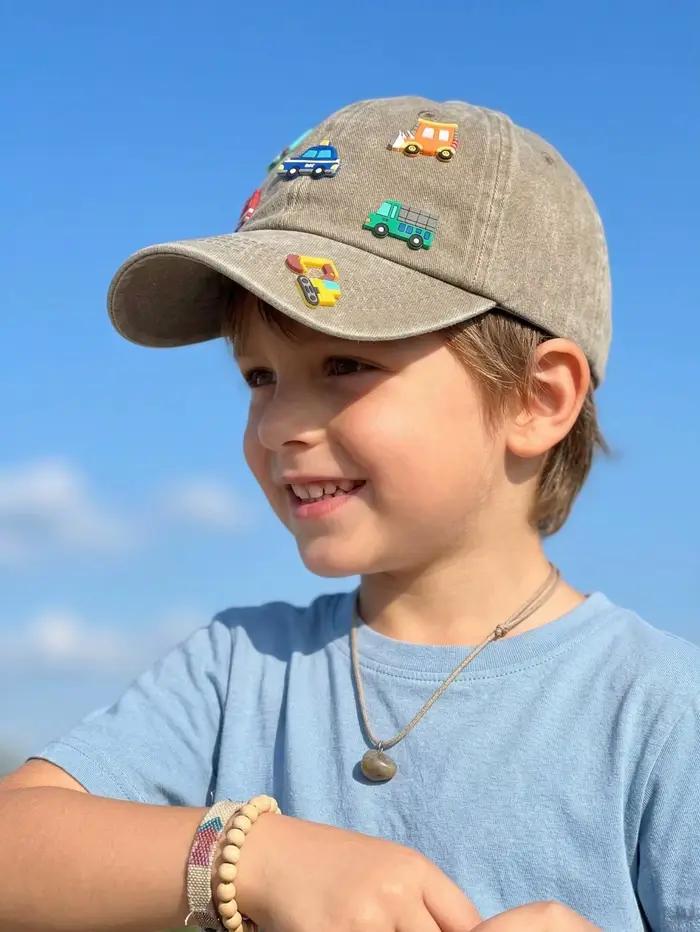 Casquette de baseball légère pour garçons de 3 à 8 ans