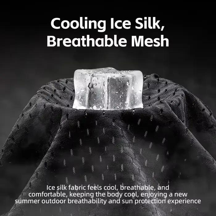 ROCKBROS Casquette de protection solaire d'été rafraîchissante