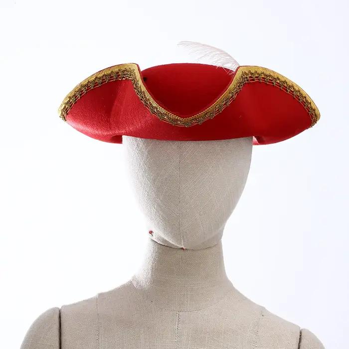 Chapeau de Pirate tricorne coloniale
