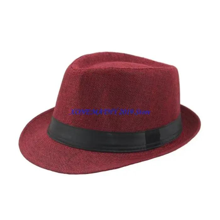 F42F Fedora pour hommes femmes unisexe classique 1920 Gangster