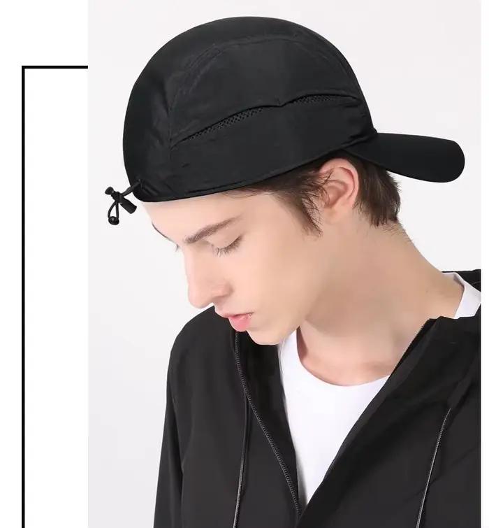 Casquette de baseball surdimensionnée homme protection solaire polyester style sport été randonnée occasions extérieures