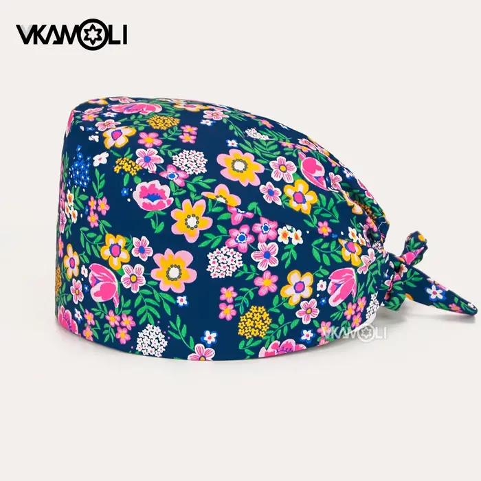 Chapeaux à imprimé floral pour femmes
