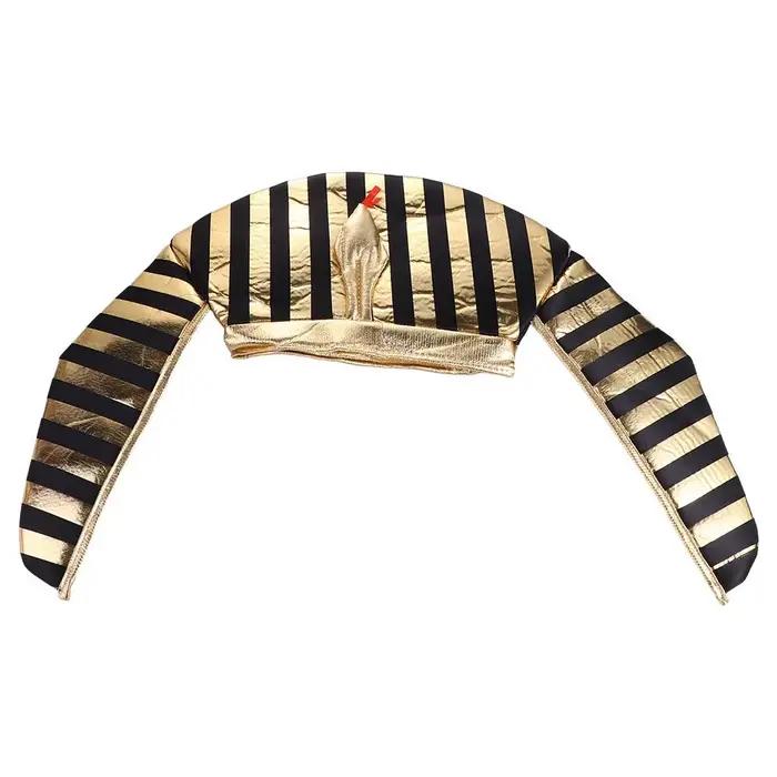 Chapeau de pharaon d'halloween tête de serpent