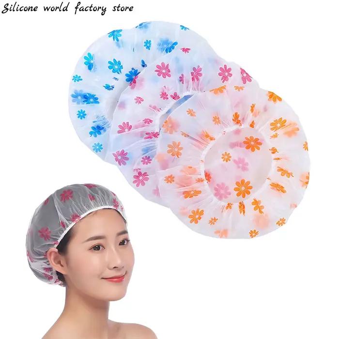 Bonnet de douche imperméable et résistant aux vapeurs d'huile pour femmes élégant et respectueux de l'environnement occasions quotidiennes et cadeaux