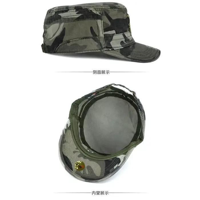 Casquette de baseball militaire pour hommes visière réglable camouflage extérieure quatre saisons protection solaire occasionnels