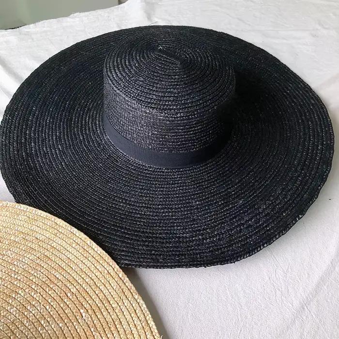 Chapeau de bateau à large bord de 15cm