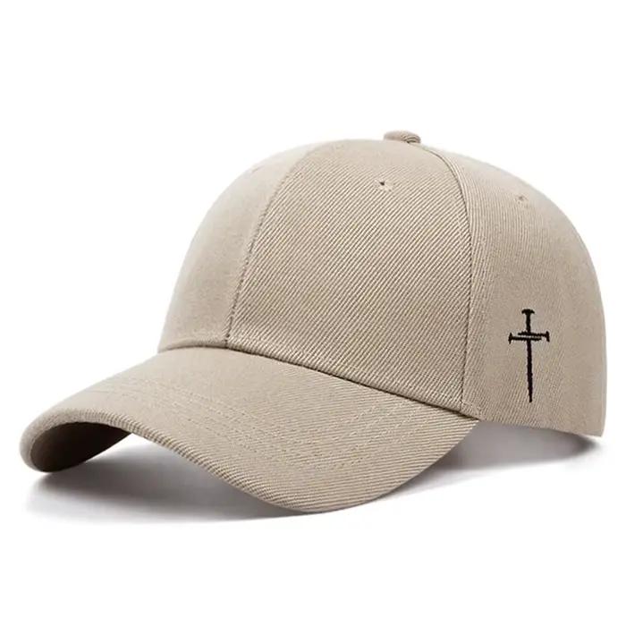 Nouvelle Casquette de Baseball 2026 avec Broderie Latérale Croisée