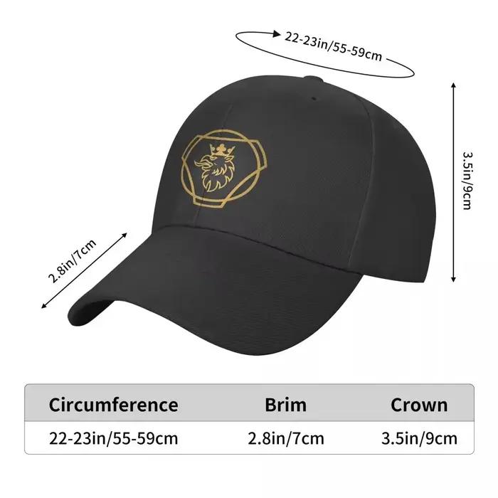 Casquette de Baseball Personnalisée avec Logo Saabs Scanias pour Homme et Femme