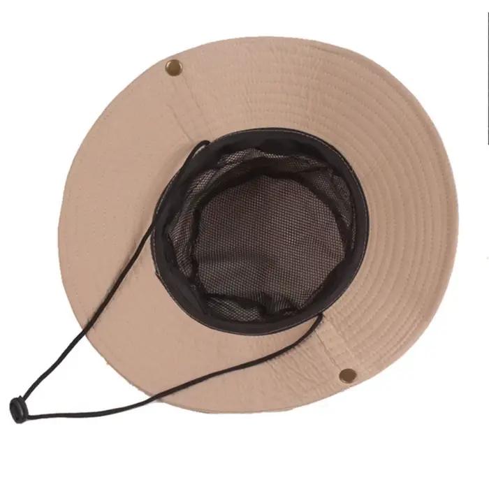 Pêche Camping été Gorro chapeau de soleil casquette de Protection UV