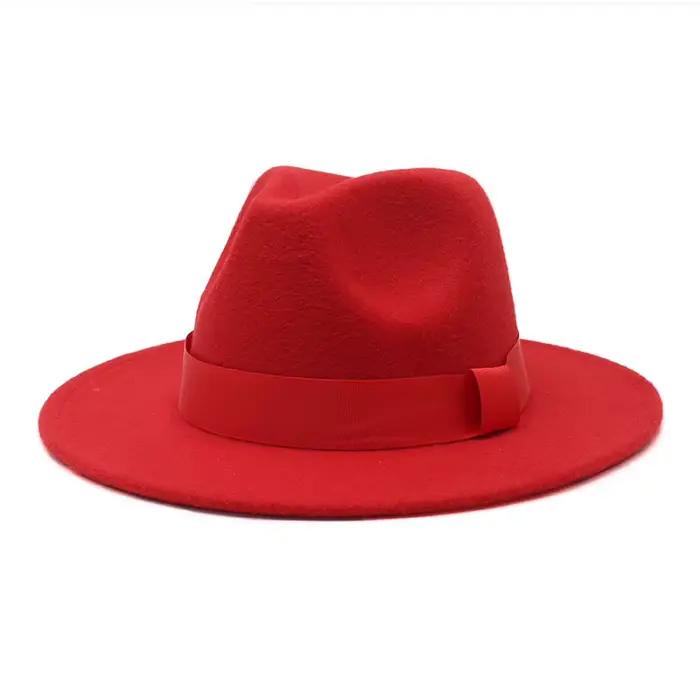 Chapeau fedora multifonctionnel pour homme et femme élégant avec ruban pour toutes les saisons et occasions spéciales