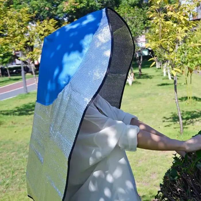 Chapeau d'extérieur ventilé avec Capes à couverture complète