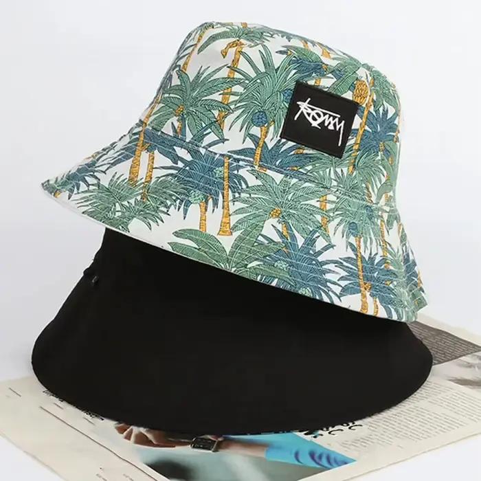 Chapeau de pêcheur Double face pour hommes et femmes